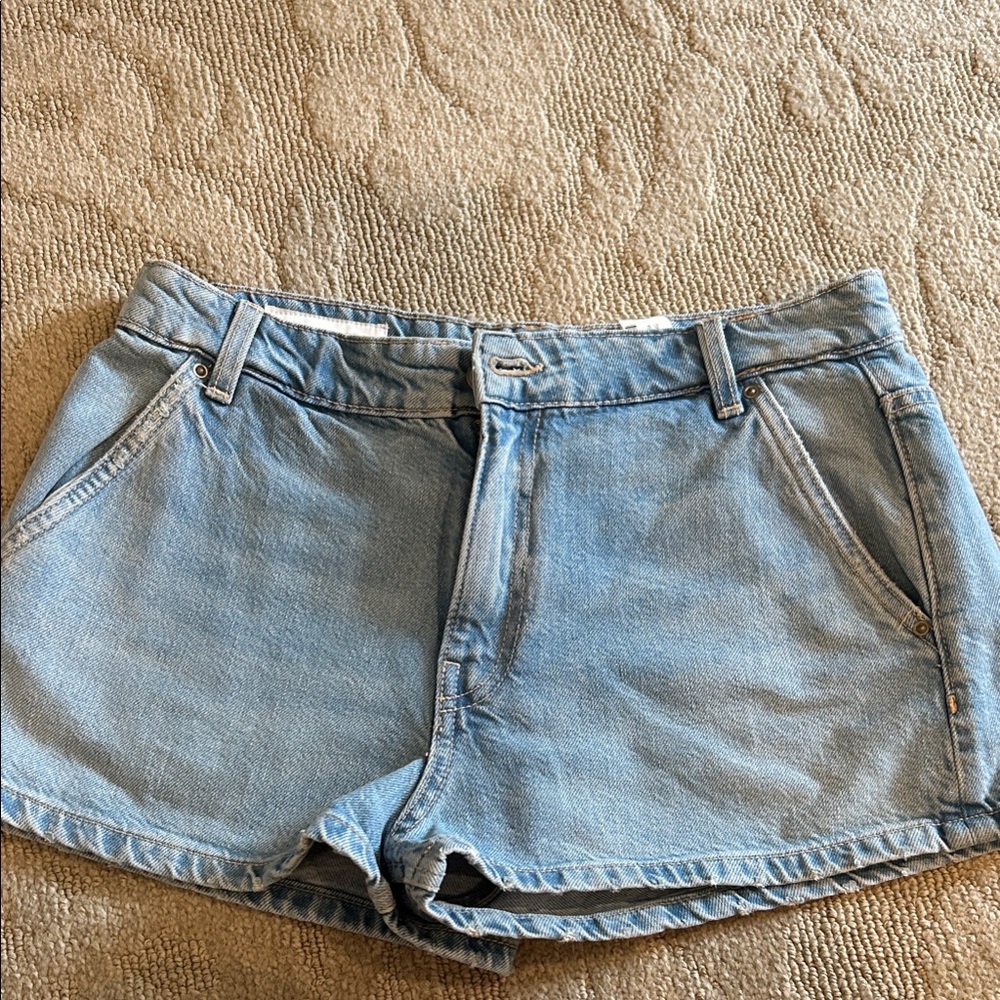 Zara Blue Jean Shorts